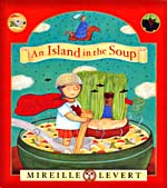 Cover of book, AN ISLAND IN THE SOUP