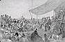 Crowfoot addressing the Marquess of Lorne at Blackfoot Crossing, Bow River, 1881
