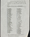 List of nursing sisters embarked on the S.S. LETITIA, May 5, 1917
