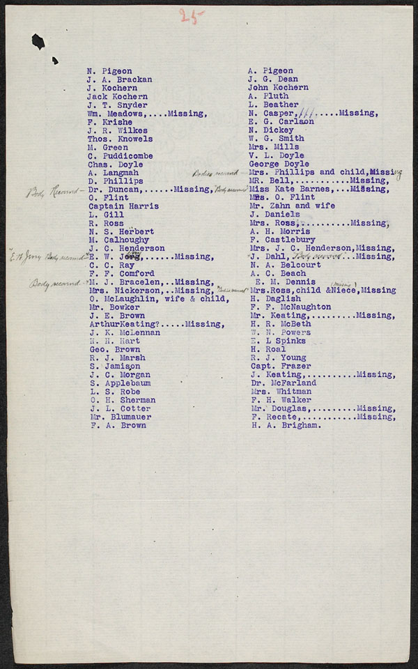 Wrecks, Casualties and Salvage  - Investigations  - ISLANDER