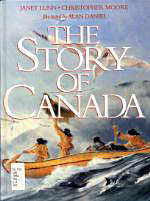 Photo of book cover: The Story of Canada