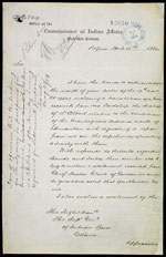 Letter from Edgar Dewdney