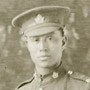 Postcard with a portrait of Pimotal, father of Private John Walker, 68th Battalion, File Hills, Saskatchewan, date unknown