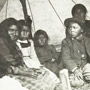 Photograph of an indentified Aboriginal family, Abitibi Reserve, July 1906