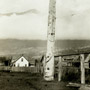 Correspondence, photographs and news clippings regarding the preservation of totem poles in British Columbia by the federal government, 1898. RG 10, volume 4086, file 507,787, 46 pages