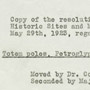 Correspondence, photographs and news clippings regarding the preservation of totem poles in British Columbia by the federal government, 1898. RG 10, volume 4086, file 507,787, 46 pages