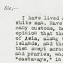 Correspondence, photographs and news clippings regarding the preservation of totem poles in British Columbia by the federal government, 1898. RG 10, volume 4086, file 507,787, 46 pages