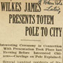 Correspondence, photographs and news clippings regarding the preservation of totem poles in British Columbia by the federal government, 1898. RG 10, volume 4086, file 507,787, 46 pages