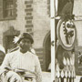 Correspondence, photographs and news clippings regarding the preservation of totem poles in British Columbia by the federal government, 1898. RG 10, volume 4086, file 507,787, 46 pages
