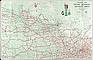 Carte routière des provinces des Prairies et des États limitrophes [traduction], 1931