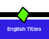 English Titles